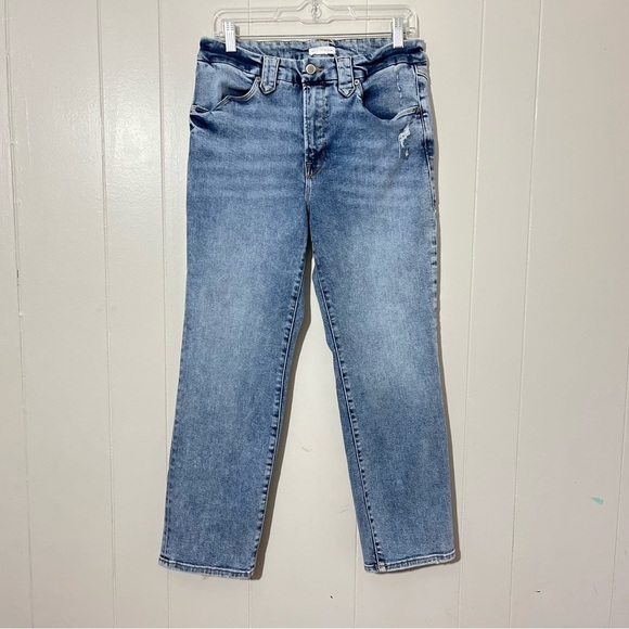 Good American GOOD LEGS Straight Jeans GLSR014T (Missing Size tag) - Picture 1 of 8
